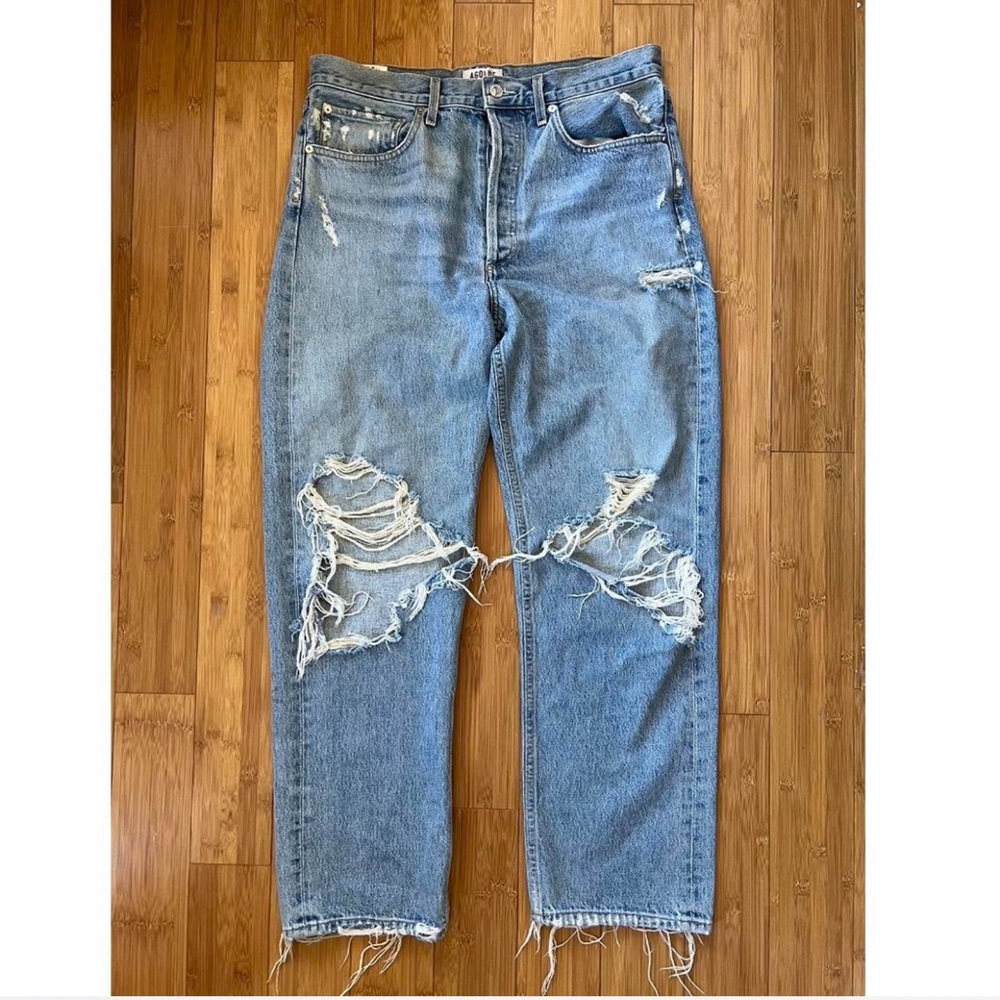 Agolde Light Blue Denim Jeans